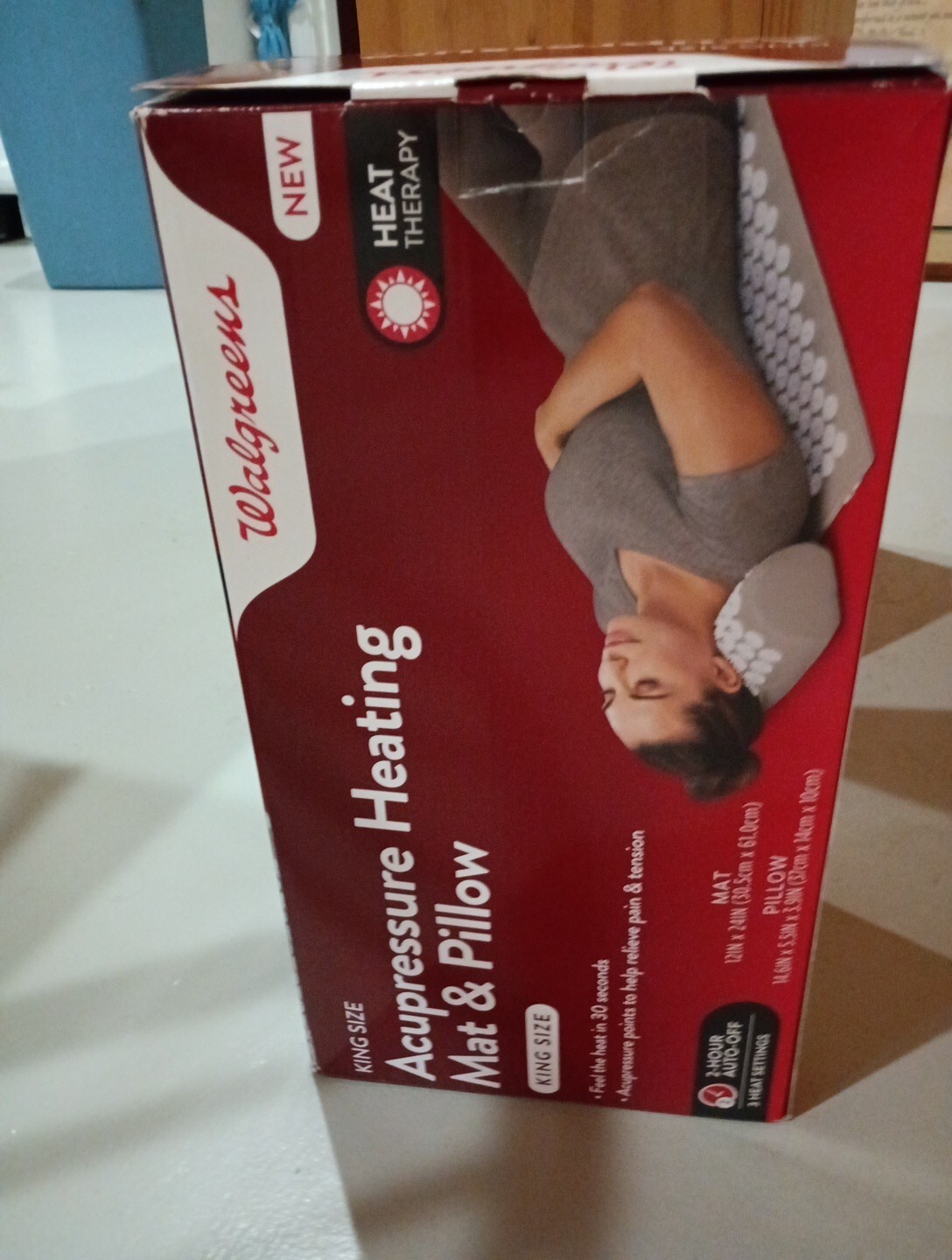 Acupressure Heating Pad and Pillow King Size NEW eBay