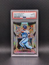 2019 Panini Prizm Kirby Puckett SSP White Sparkle PSA 10 GEM ***POP 1***