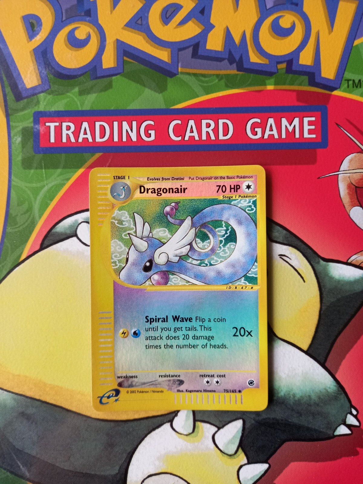 Dragonair 75/165 Reverse Holo Expedition Base Set Pokemon Card