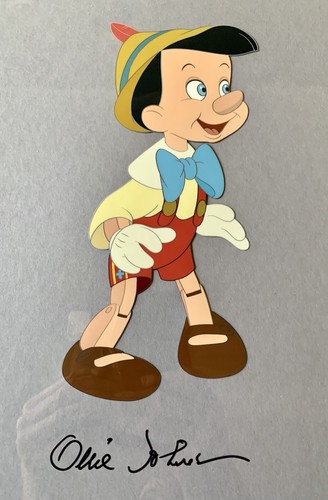 Disney Cel Hand Painted Production Model Sericel Pinocchio Master Series - Picture 8 of 12