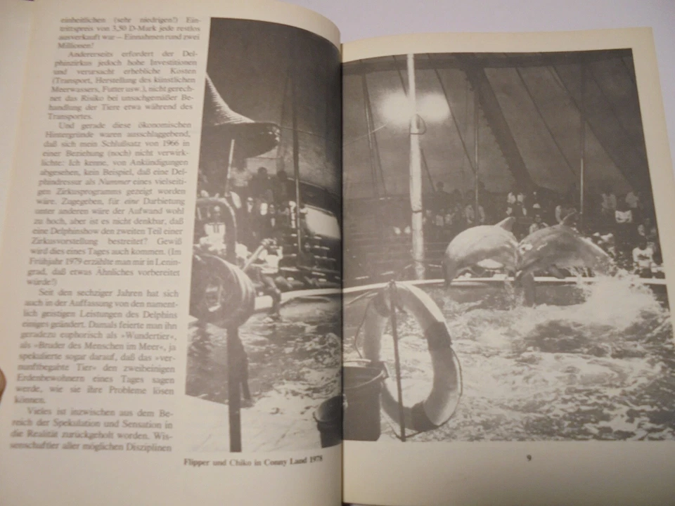 1980 buch KASSETTE 4 Circus Geschichte UdSSR Schweiz RONCALLI Delphin Dressur - Bild 3 von 4