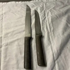 Vintage Rada Style Aluminum 11 3/4, 9 3/4 Set Of 2