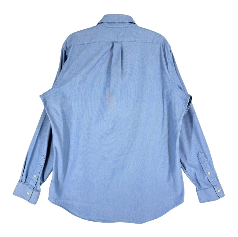 Ralph Lauren Uomo Casual 40% Nylon Camicia A Maniche Lunghe Taglia L - Immagine 2 di 4