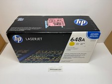 Genuine HP 648A CE262A Yellow Toner Cartridge LaserJet CP4025 CP4525 New Sealed