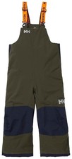 Helly Hansen  Kids Rider 2 Insulated Ski Bib Waterproof PrimaLoft  Army 3 to 5