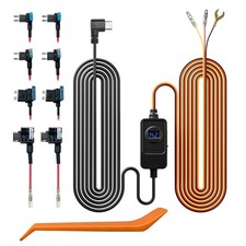 REDTIGER Dash Cam Hardwire Kit USB C PortCar DVR Record Charger Cable Kit 12V- 2