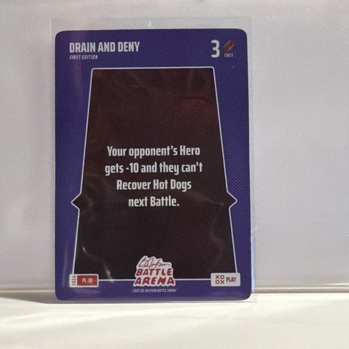 Drain and Deny #PL-10 2026 Bo Jackson Battle Arena SSP Play Griffey Edition