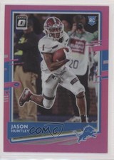 2020 Panini Donruss Rookie Optic Preview Pink Prizm Jason Huntley #P-254 0c2