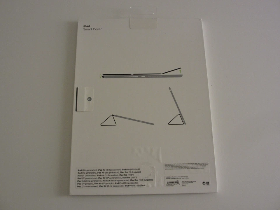 🔥 APPLE iPad Air 3 Pro 10.5" 7 8 9 Gen Smart Cover Charcoal Grey MVQ22ZM/A New - Image 2 of 4