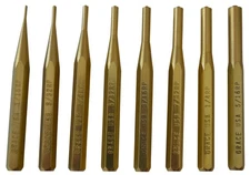 Grace USA Brass Roll Pin Punch Set BRP-8: GRBRP8