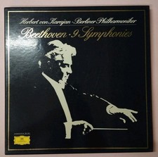 Coffret 8 Vinyles 33t Beethoven 9 Symphonies Karajan Berliner Philharmoniker