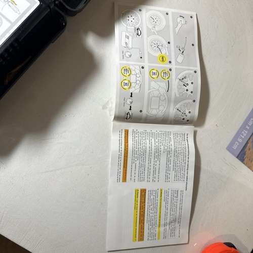 Kit de reparación de neumáticos de emergencia Mazda sistema de movilidad instantánea IMS con estuche OEM - Imagen 8 de 12