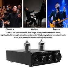 FX-AUDIO TUBE-03 Mini Preamplificatore Audio HiFi 6K4 Tubo Aspirazione Amplificatore Buffer