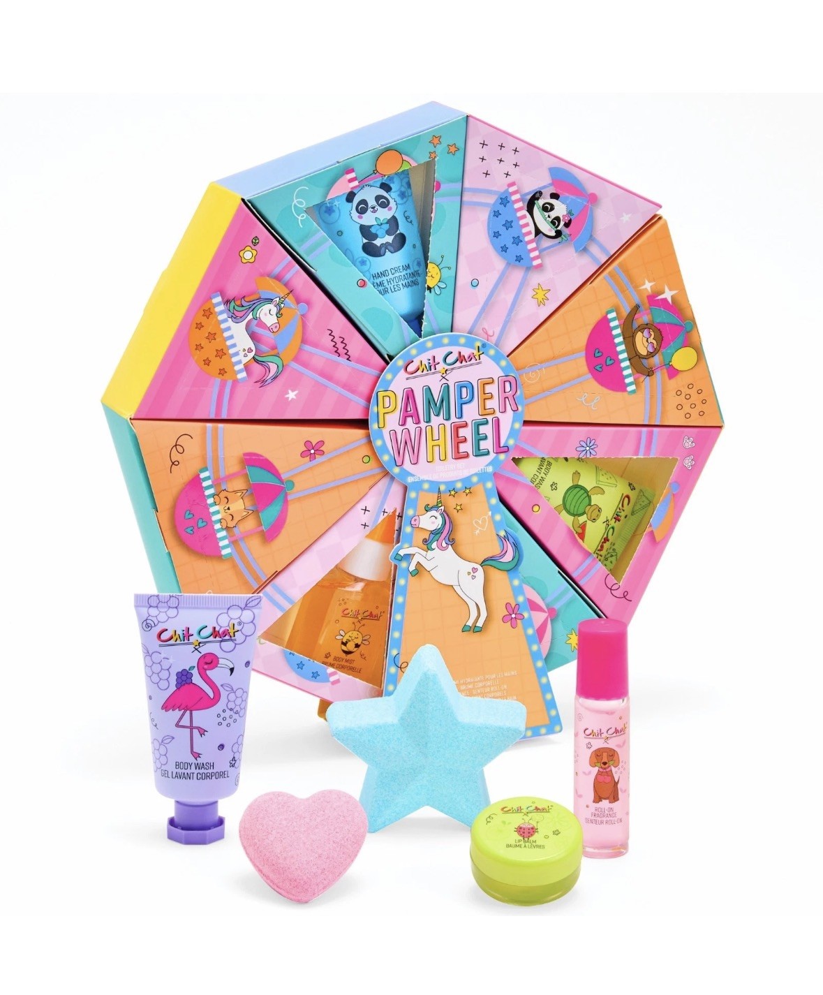 Girls Bath Body Gift Set Bombs Wash Body Spray Mist Lip Balm Birthday Present