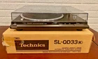Technics SL-QD33 Turntable w/AT-LP Gear VS Shibata - Barely Used - VIDEO