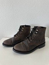 Thursday Boot Co Captain Tobacco Leather Cap ...