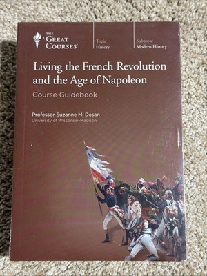 Great Courses Living the French Revolution & Age of Napoleon 8-DVD Guidebook NEW