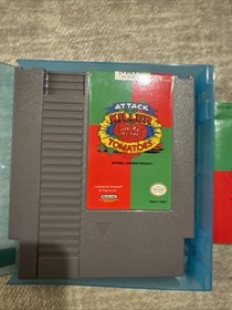 Attack of the Killer Tomatoes Nes Authentic With Instruction Booklet