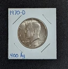 1970-D Kennedy Half Dollar 40% Silver BU/Uncirculated Lot# 26K43 FREE SHIPPING!