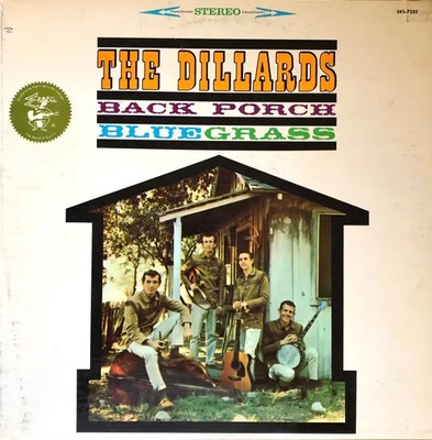 The Dillards Back Porch Bluegrass GUITAR PLAYER LABELS Elektra Vinyl LP