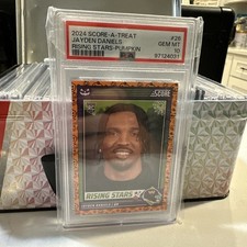 2024 Panini Score-A-Treat - Rising Stars Jayden Daniels #26 Orange Pumpkins (RC)