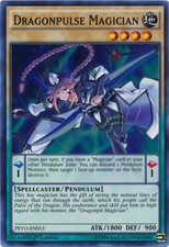 Dragonpulse Magician - PEVO-EN013 - Super Rare - 1st Edition Near Mint Pendulum
