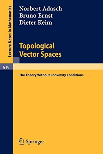 Springer Topological Vector Spaces - Image 2