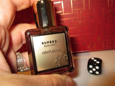 Exclusive superz mini spray bottle GENTLEMAN 10ml/.33 fl oz. extrait de parfum