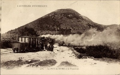 CPA Puy de Dôme, Tramway - 4932930