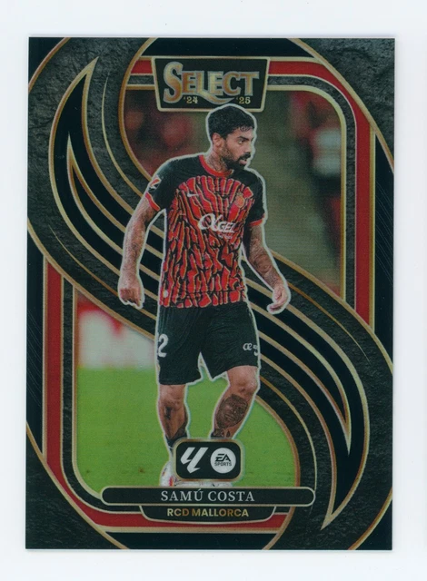 2024-25 Samu Costa Panini Select La Liga Black RCD Mallorca Soccer Card 1/1