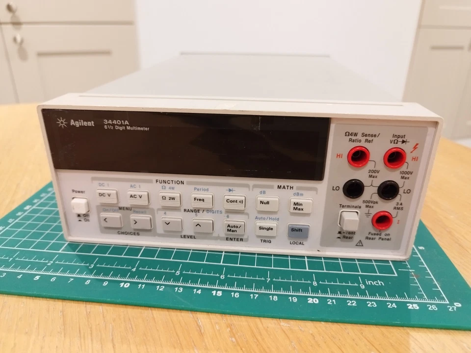 Agilent 34401A 6,5-stelliges Digital Multimeter - Bild 3 von 4