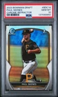 137090850 Paul Skenes 2023 Bowman Draft #BDC-14 Refractor Chrome 1st RC PSA 10