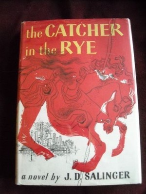 J. D . Salinger - CATCHER IN THE RYE - later ptg hdcvr