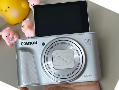 Canon PowerShot SX730 HS 20.3MP 40x Zoom Flip Screen Compact