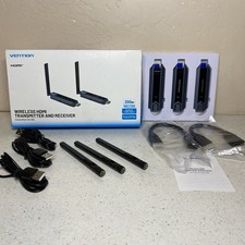 VENTION Wireless HDMI Transmitter and Receiver 200M for Laptop/PC, 2.4G+5G