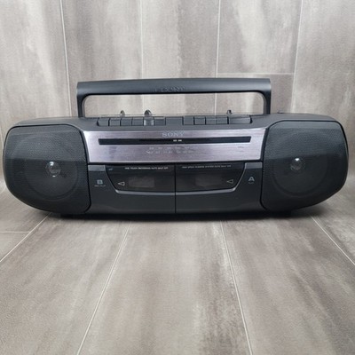 Sony CFS-W338 Radio Cassette-Recorder Boombox Tested Working Great Condition