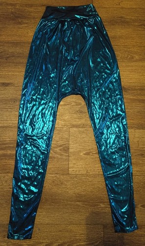 Lot of 16 Balera Metallic Harem Dance Pants, Sizes SA MA LA XLC, Drill & Cheer!