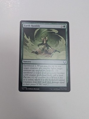 MTG - Earth Rumble  - Avatar: The Last Airbender NM/M Condition