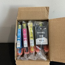 Generic HP 910 XL Ink Cartridges Sealed 4 Pack