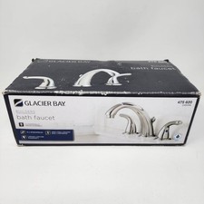 Glacier Bay Builders 8 in. Widespread Two-Handle Bathroom Faucet in Chrome