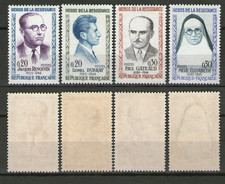 FRANCE - 1961 YT 1288 à 1291 - TIMBRES NEUFS** MNH