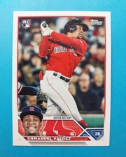 2023 Topps Update Series Enmanuel Valdez RC #US310 Boston Red Sox