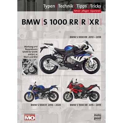 BMW S1000RR S1000R S1000XR 2010-2019 Motorrad Reparaturanleitung Handbuch