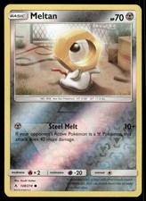 Pokemon Cards Meltan 128/214 Reverse Holo Unbroken Bonds Common NM