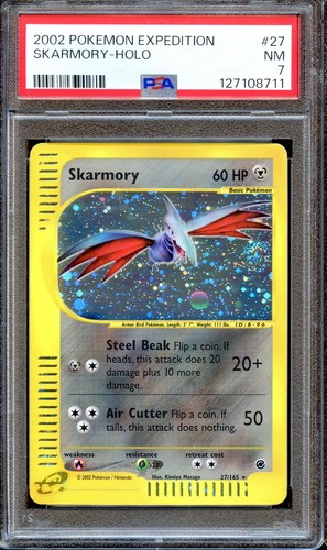 Skarmory graded PSA 7 for sale on eBay
