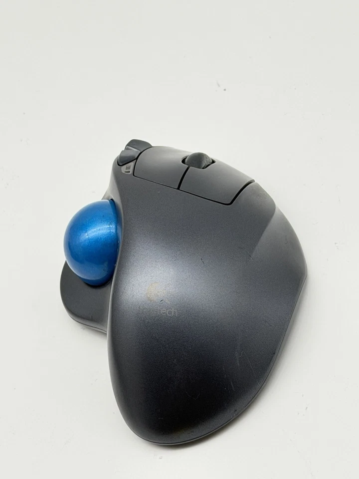 Mouse trackball wireless Logitech M570 - sfera blu - senza dongle - Immagine 4 di 4