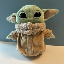 Star Wars The Mandalorian Grogu Baby Yoda Mattel 8" Plush Stuffed Animal Toy