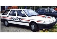 Renault 21 Nevada Police 1/43 Diecast Mini Car 14Y+ JAPAN