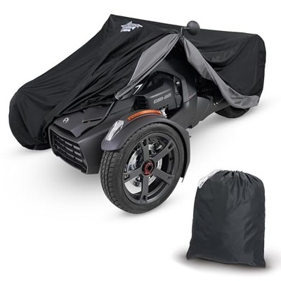  Can-Am Ryker Full Motorcycle Cover with Heat Shield & Expandable Pouch - 