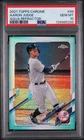 2021 Topps Chrome Aaron Judge Aqua Refractor #99 /199 PSA 10 GEM MINT